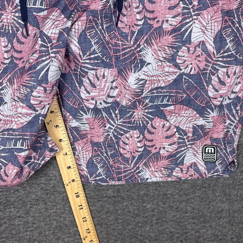 Travis Mathew Board Shorts Mens 38 Floral Swim Trunks Surf Bathing Foot The Bill